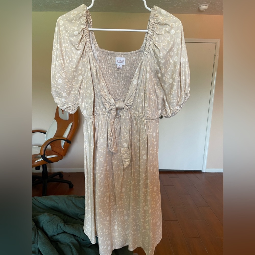 Maternity babydoll dress